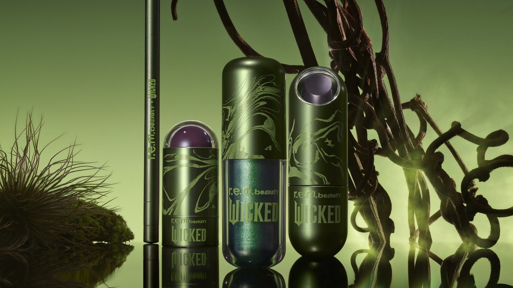 The R.e.m. Beauty x Wicked makeup collection.