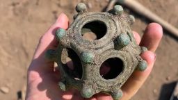 A rare Roman dodecahedron was found in Lincolnshire, England last summer and is set to go on display in the Lincoln Museum in Lincoln, England.