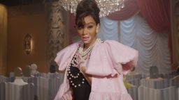 moschino AW21 film bts winnie harlow