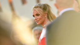 US singer Britney Spears arrives for the premiere of Sony Pictures' "Once Upon a Time... in Hollywood" at the TCL Chinese Theatre in Hollywood, California on July 22, 2019.