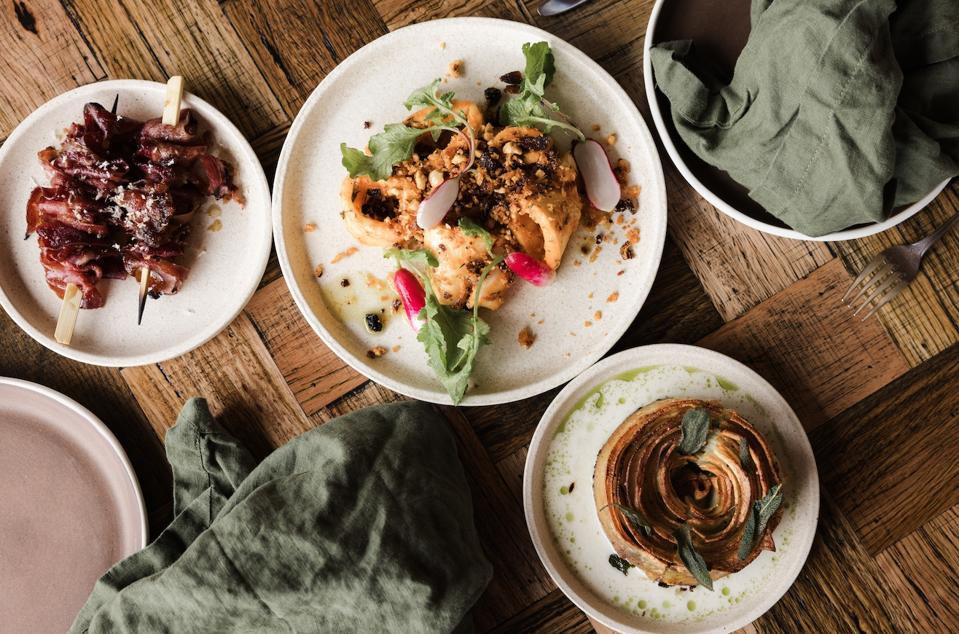 Beltana Farm's seasonal dishes